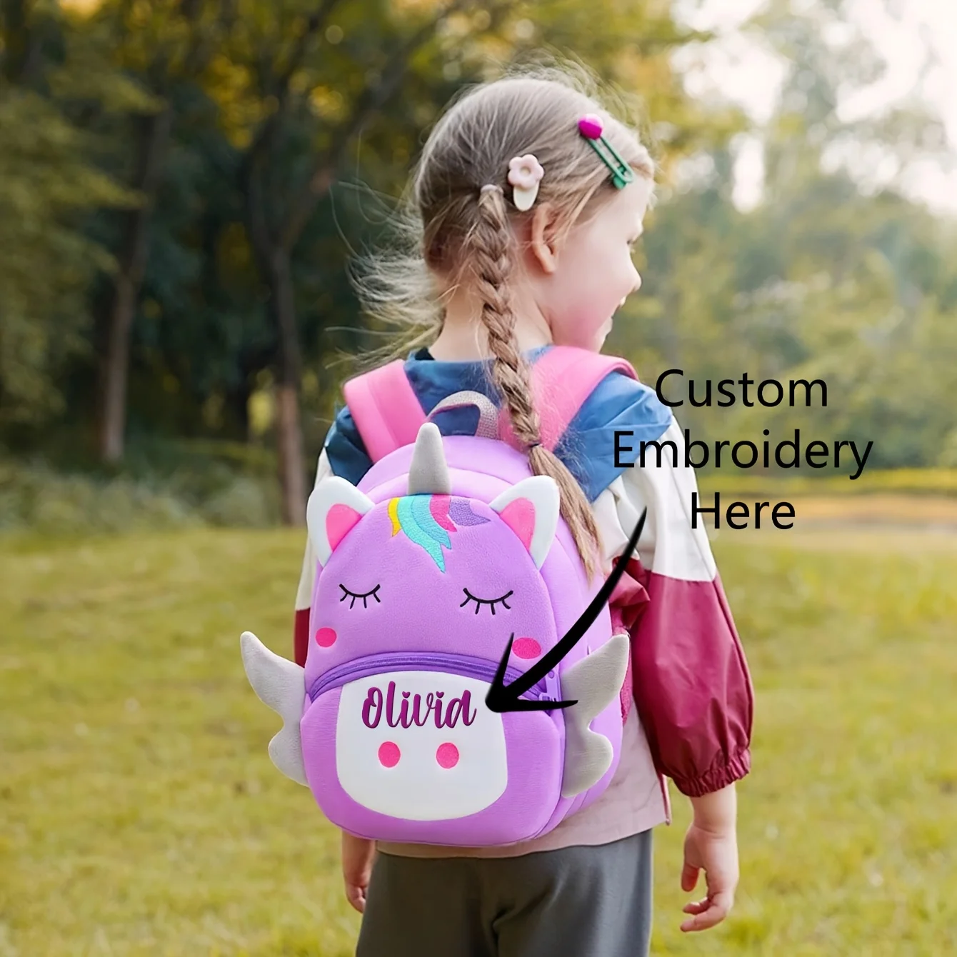 sac à dos enfant licorne