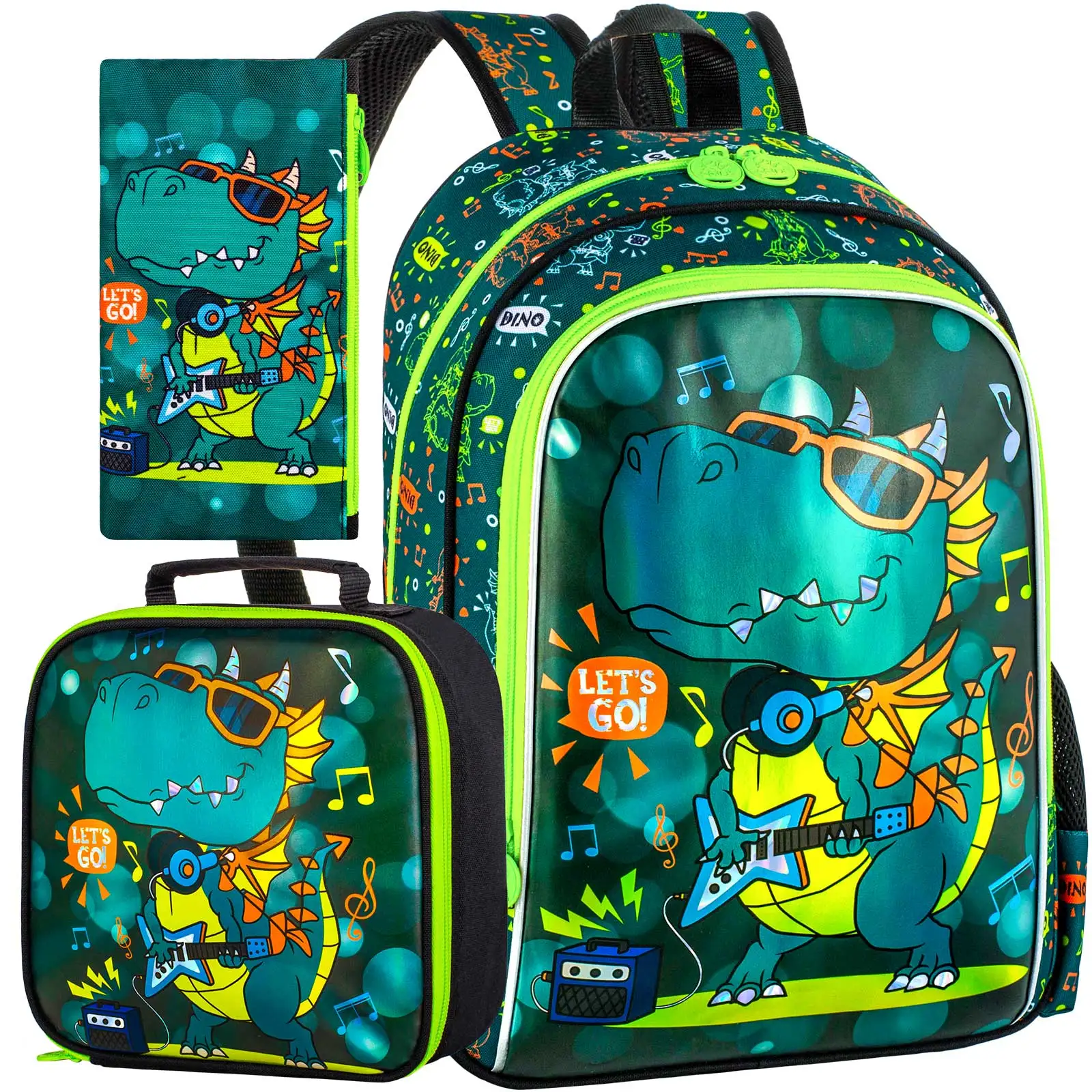ensemble sac enfant dinosaure