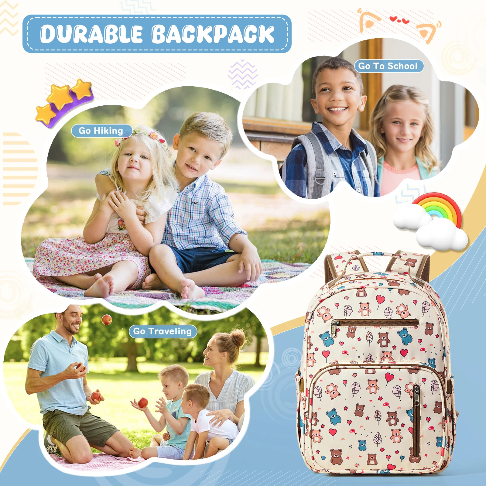 sac à dos maternelle 4-6 ans