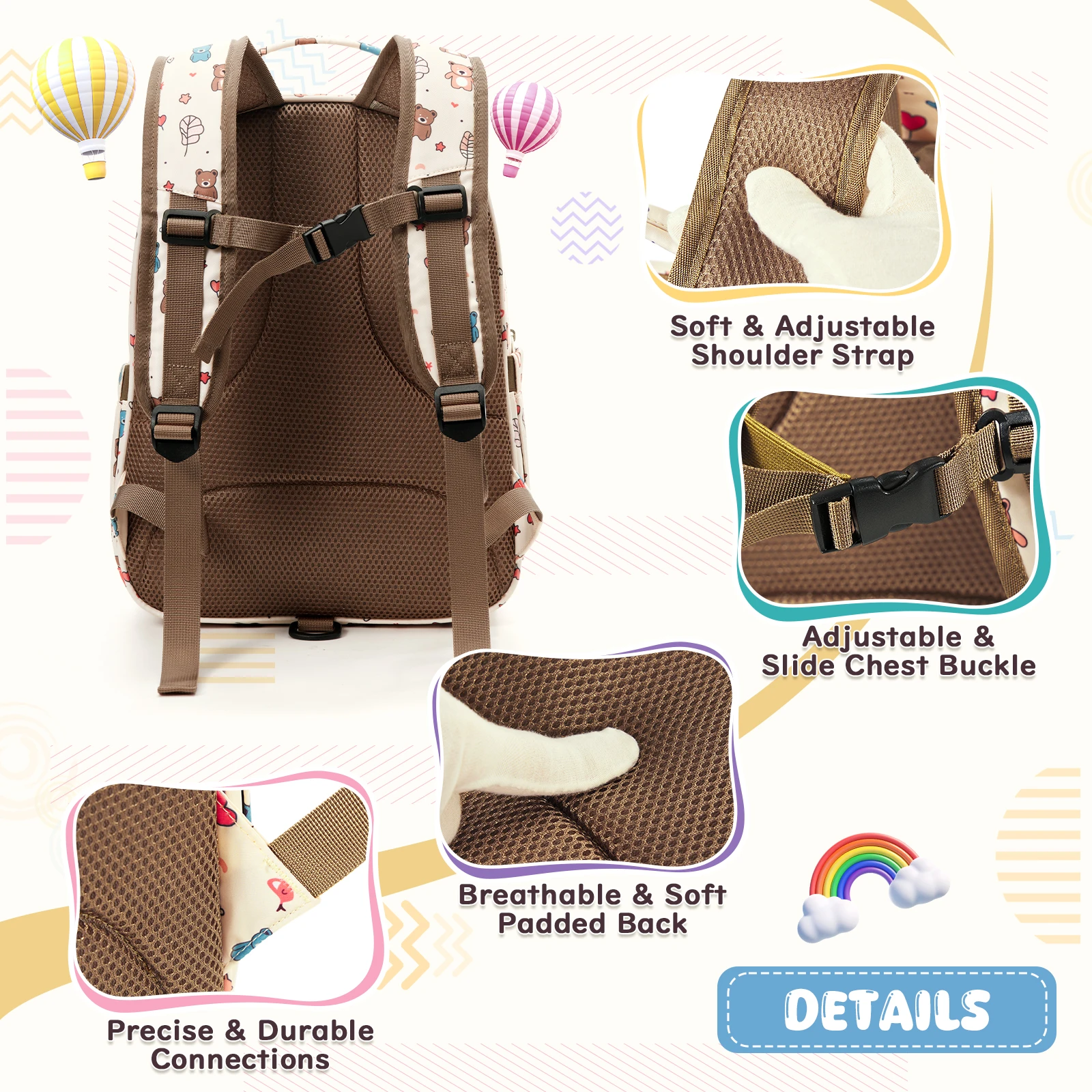 cartable fille léger pour maternelle