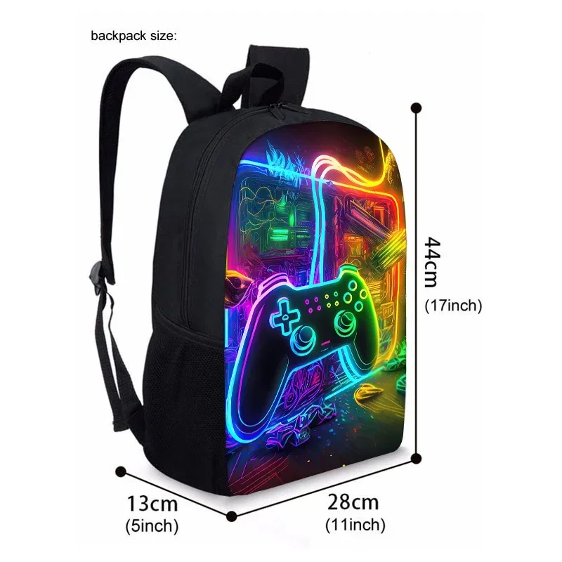 cartable école gamer