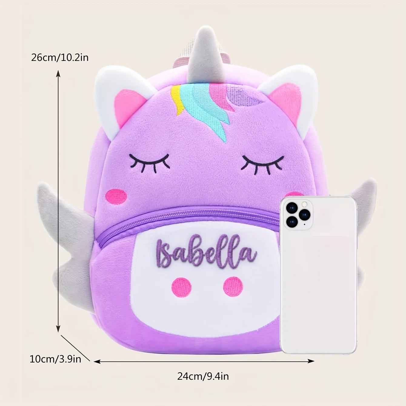 sac maternelle licorne