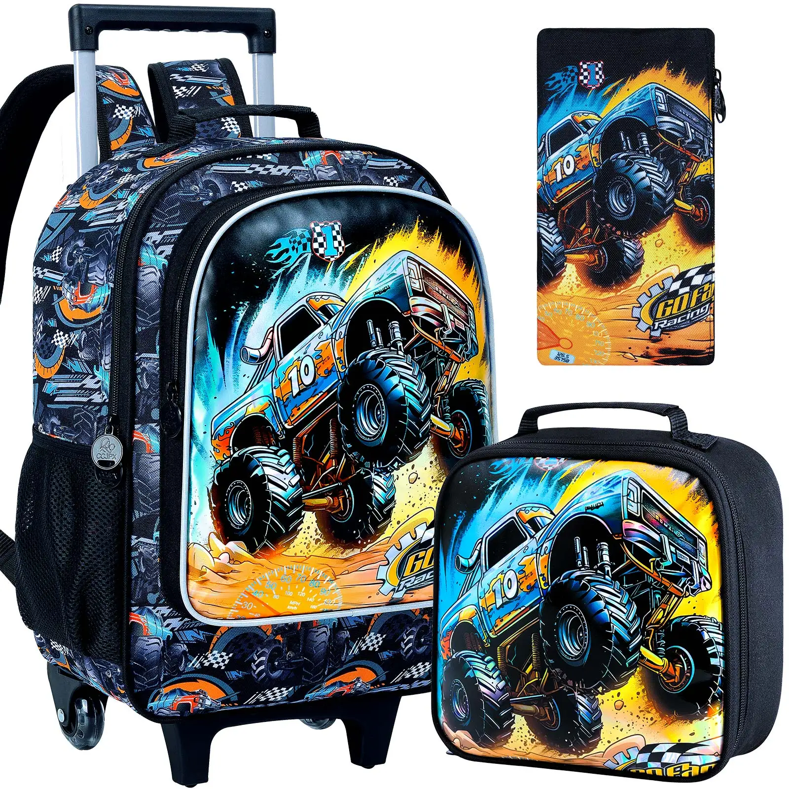 sac à dos enfant garçon roulettes