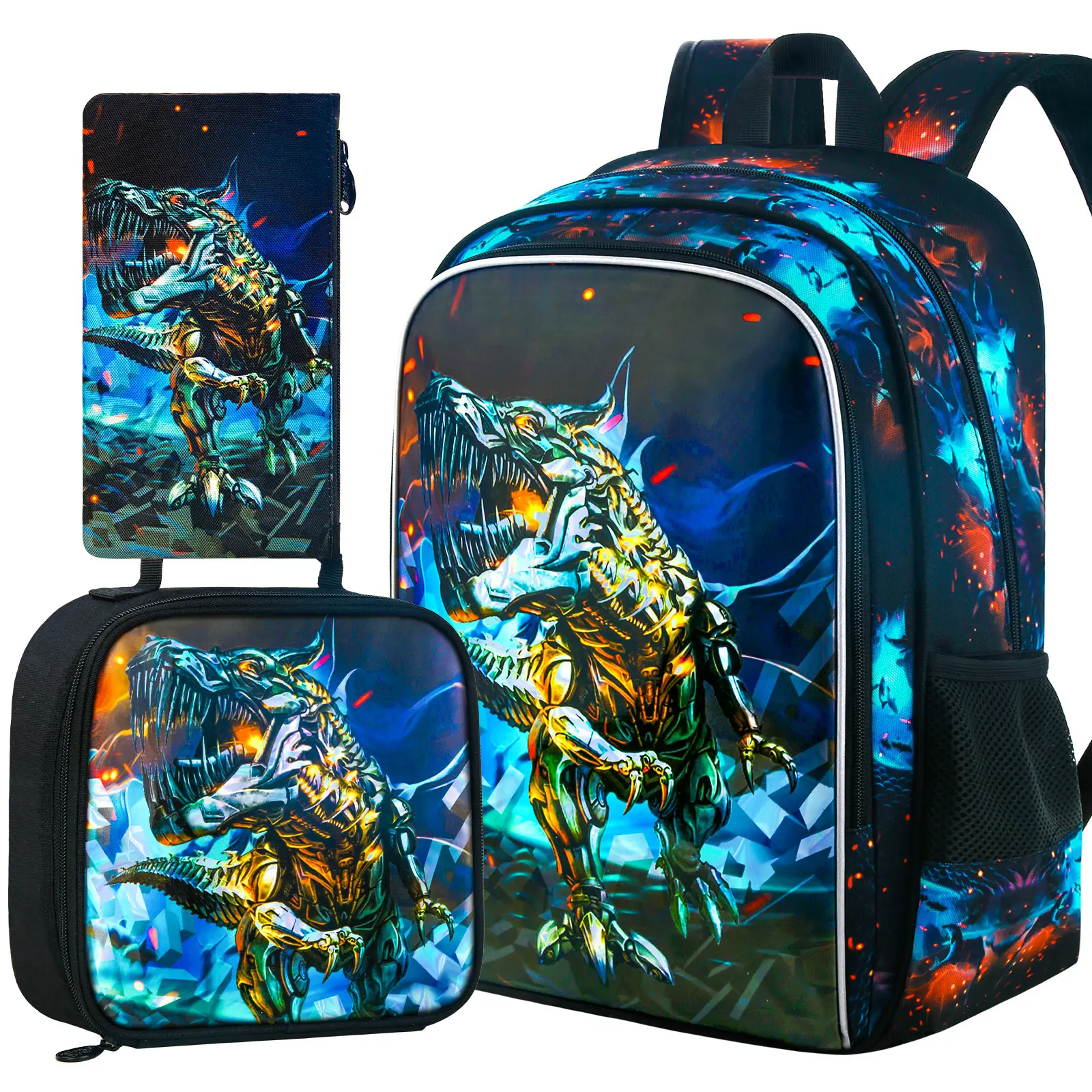 design sac à dos dinosaure