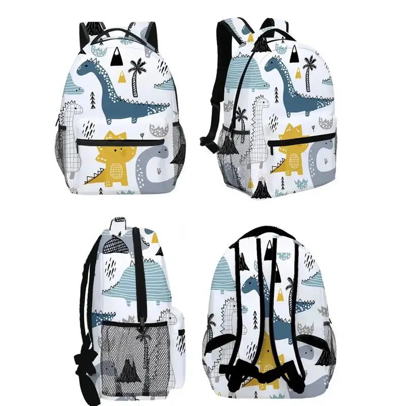 sac à dos école dinosaure