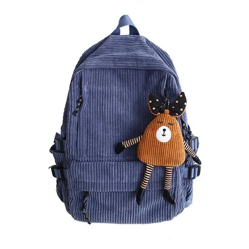 sac en velours côtelé